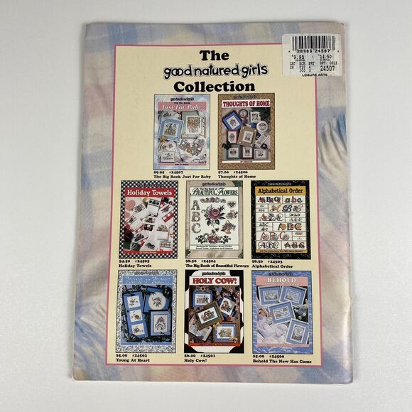 VTG 1996 Good Natured Girls Cross Stitch The Big Book Just For Baby 101 Designs - Picture 5 of 15